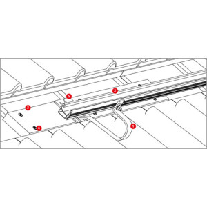 SingleHook 1.1 K2 - Carlig prindere pentru acopris tip Tigla SingleHook 1.1 K2 - Carlig prindere pentru acopris tip Tigla